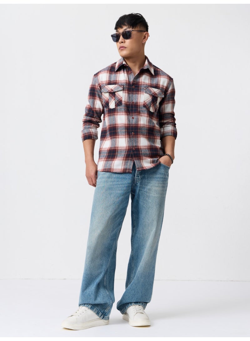 The Souled Store Plaid Shirt: Copper Creek - Image 2