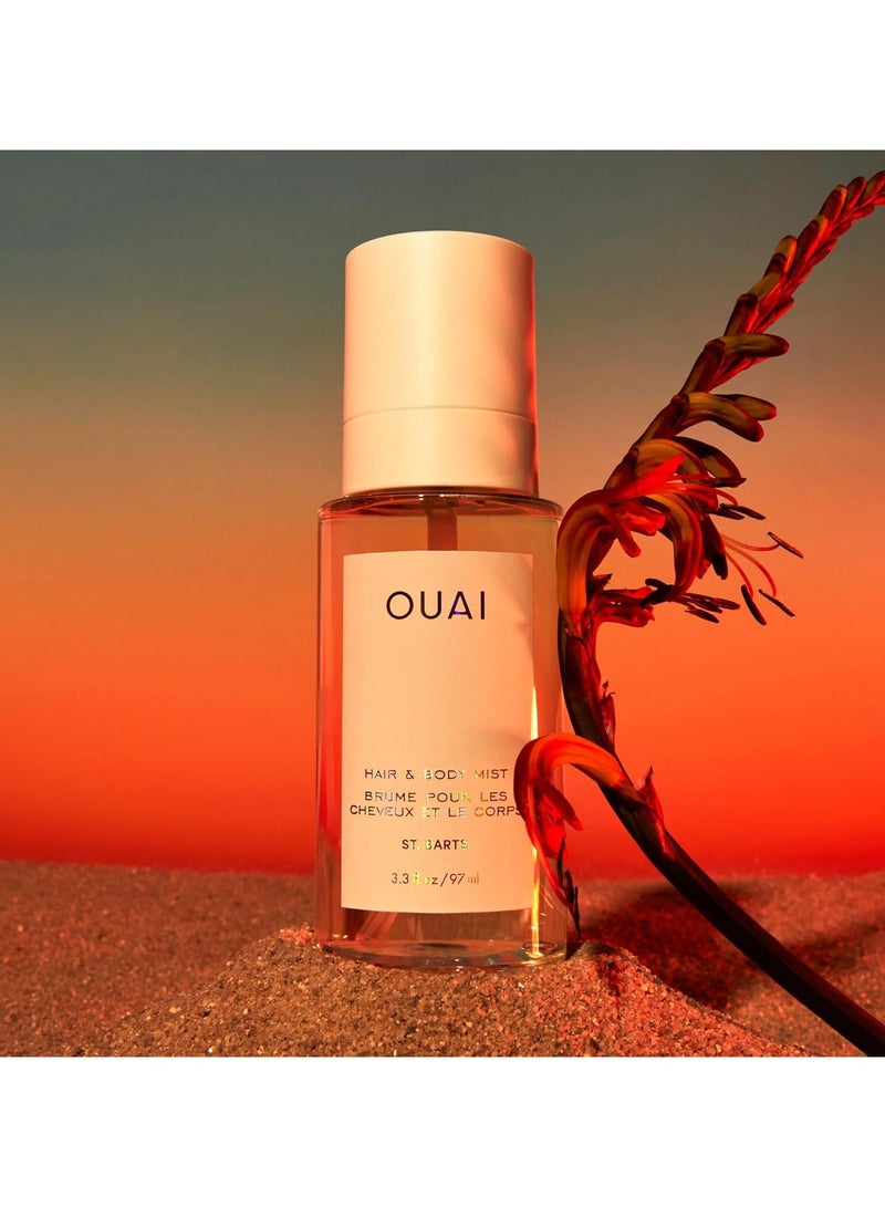 Ouai St. Barts Hair and Body Mist - Tropical-Scented Hair Perfume and Body Spray - Notes of Dragonfruit, Orange Blossom, Tuberose & Musk (3.3 Fl Oz) - Image 5