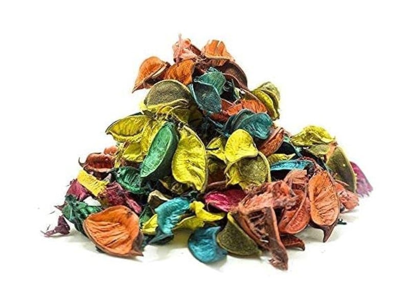 RE Potpourri Flowers Leaves Without Fragrance Only for Home Decor, Decoration - Multicolor