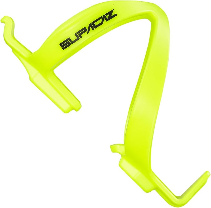 Fly Polycarbonate Bicycle Bottle Cage - Lightweight Secure Holder for Road and MTB - One Size, Neon Yellow