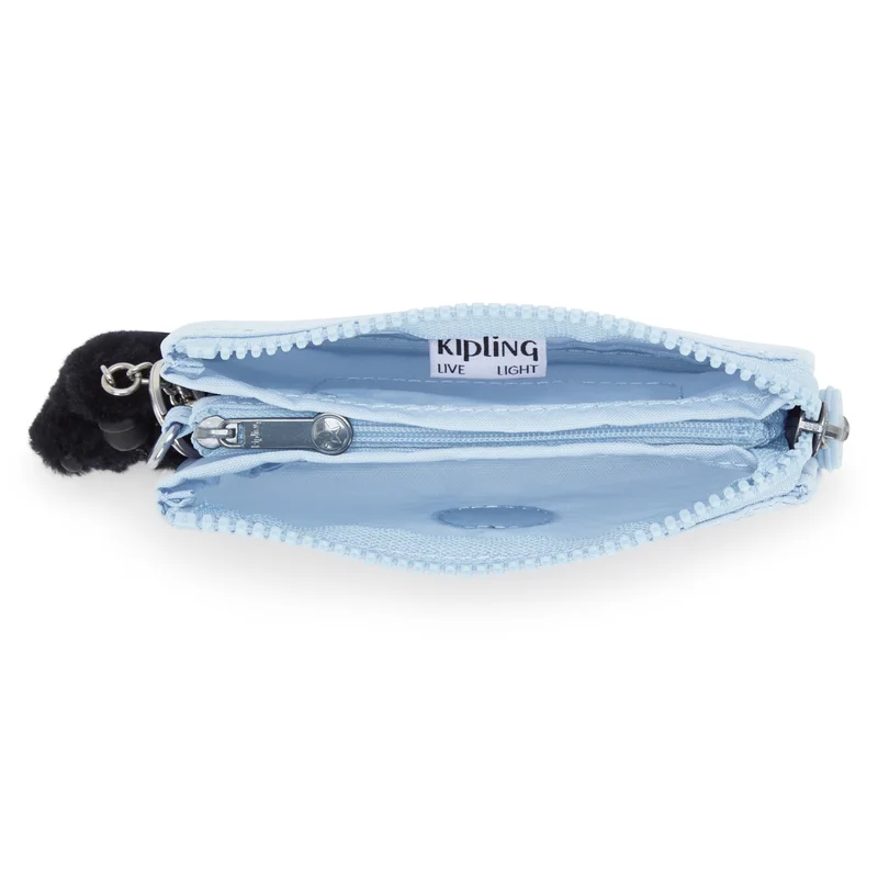 kipling Creativity S Small Female Purse - Cloudy Sky Blue