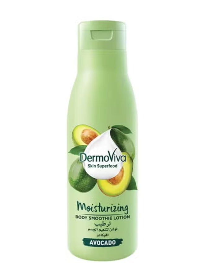 DermoViva Avocado Smoothie Lotion Green 400ml - Image 1