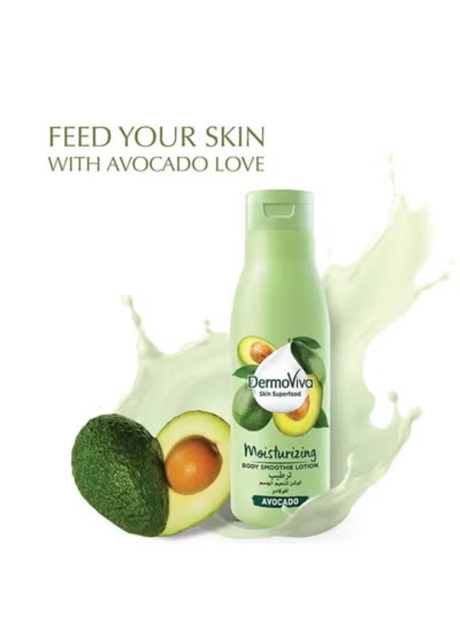 DermoViva Avocado Smoothie Lotion Green 400ml - Image 2