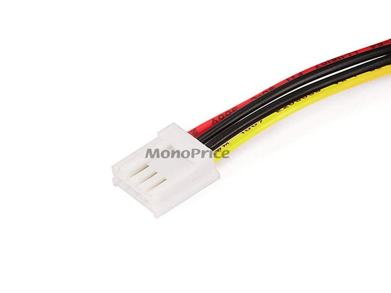 Monoprice SATA Cable - 1 Feet - SATA 15-pin Male to 4-pin Molex and 4-pin Power Cable - Image 4