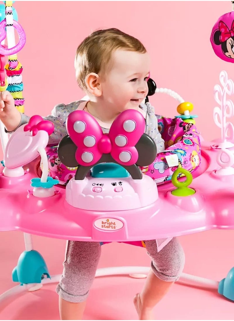 Bright Star Minnie Mouse Peekaboo Activity Jumper  - Image 3