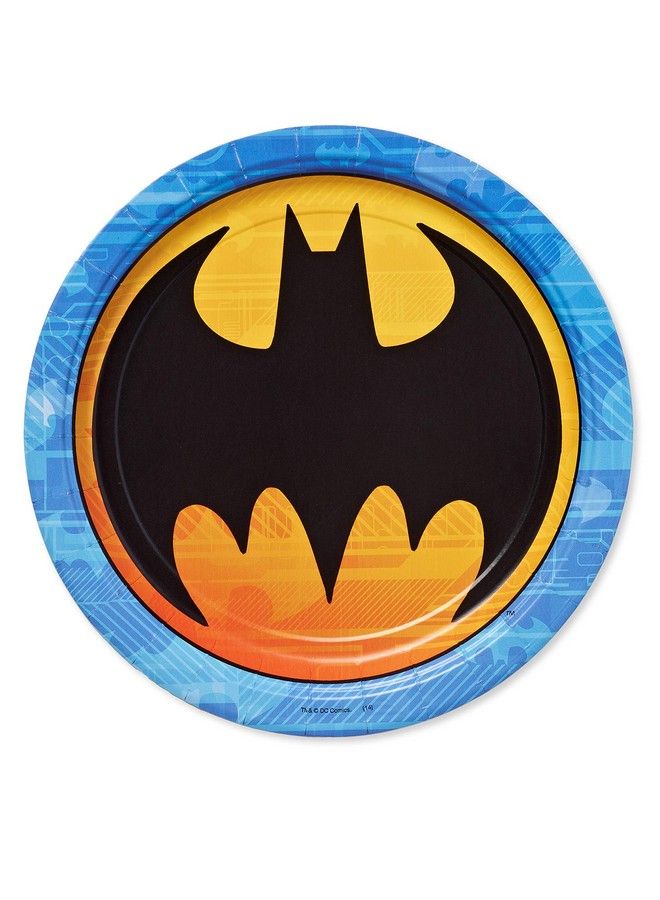 American Greetings Batman Party Supplies Paper Dinner Plates (40 Count) - Image 1