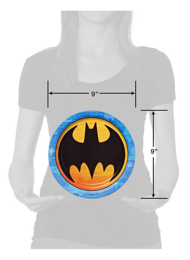 American Greetings Batman Party Supplies Paper Dinner Plates (40 Count) - Image 4