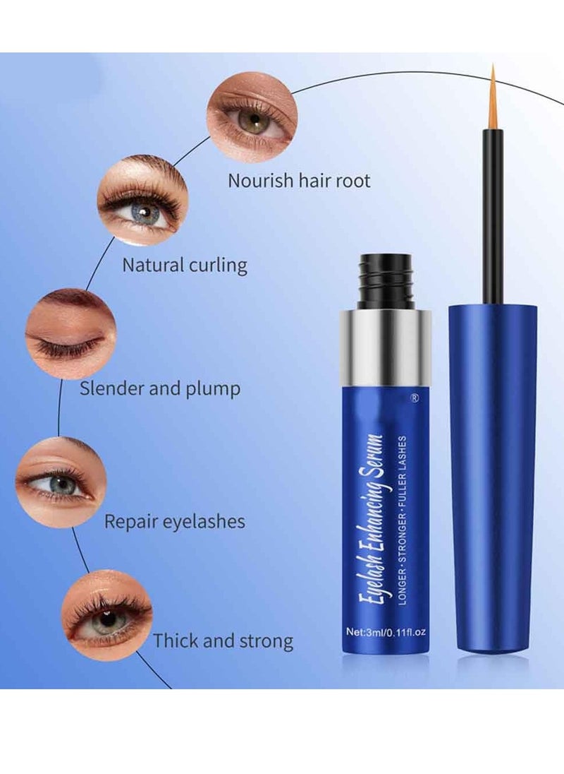 W3W Eyelash Enhancing Serum Gentle Nourishing Lash Serum Enhancing Eyelash Serum for Longer Natural Thicker Fuller Stronger Lashes No Irritating Lash Growth Serum 3ml  - Image 2