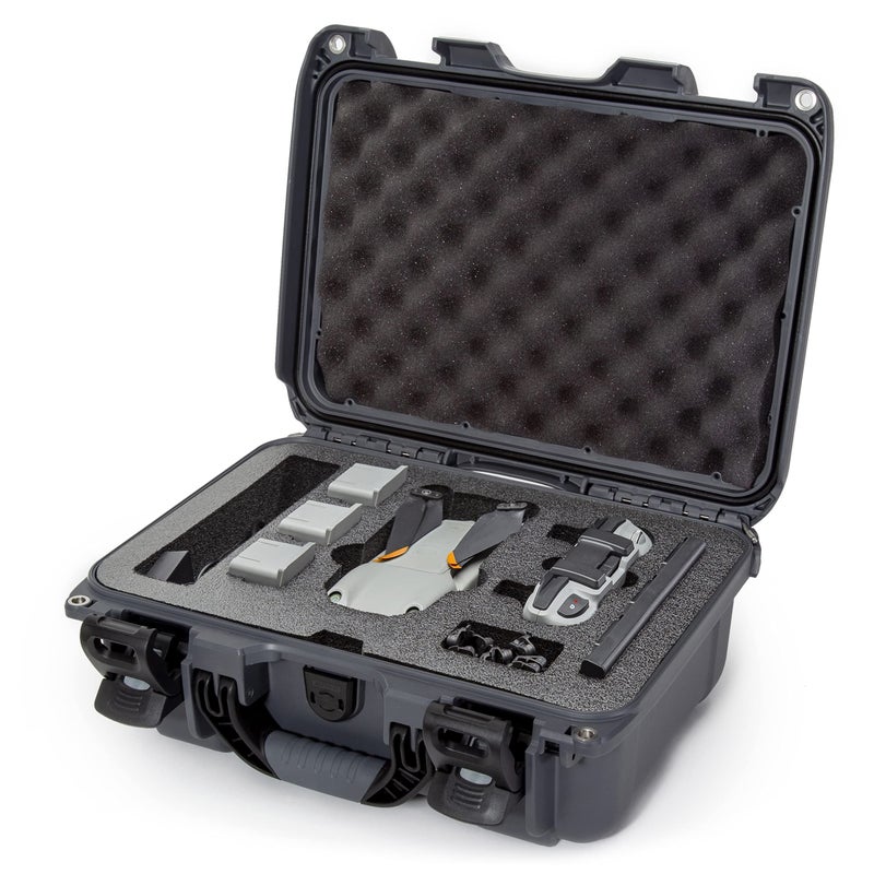 Nanuk Waterproof Hard Case with Foam Insert for DJI Air 2S Fly More Combo Graphite 915MAVIA2S7