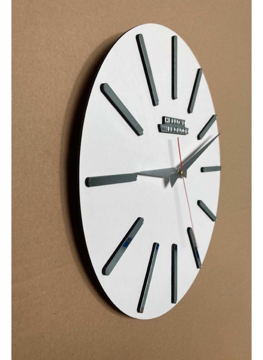 HELLOVE - Modern Wall Clock Living Room-Office Wooden Clock Gift Wall Clock - Image 1