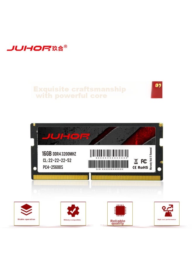 Juhor 16gb Ddr4 3200 Laptop Memory Module - Image 1