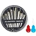 Eketirry Premium Hand Sewing Needles30Count Assorted Needles for Sewing Repair 6 Different Sizes Sewing Needles with 2 Threaders Black1 - Image 2