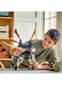 LEGO Ninjago Cole’S Titan Dragon Mech Adventure Toy For Boys And Girls, Ninja Playset With 1 Minifigure, Birthday Gift For Kids Aged 12 And Over (1,055 Pieces) 71821  - Image 3