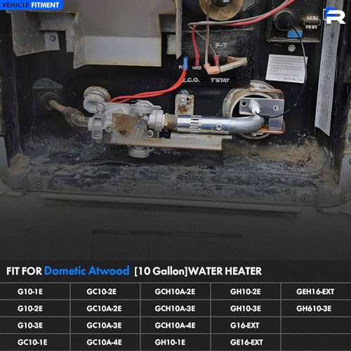 RHAOCZIYAUTO 92089 RV Water Heater Gas Control Valve Compatible with Dometic Atwood 10 Gallon Water Heater G103E GC102E GCH10A2E GH101E GE16EXT Solenoid Gas Valve Replaces 93870 93869 93844 - Image 3