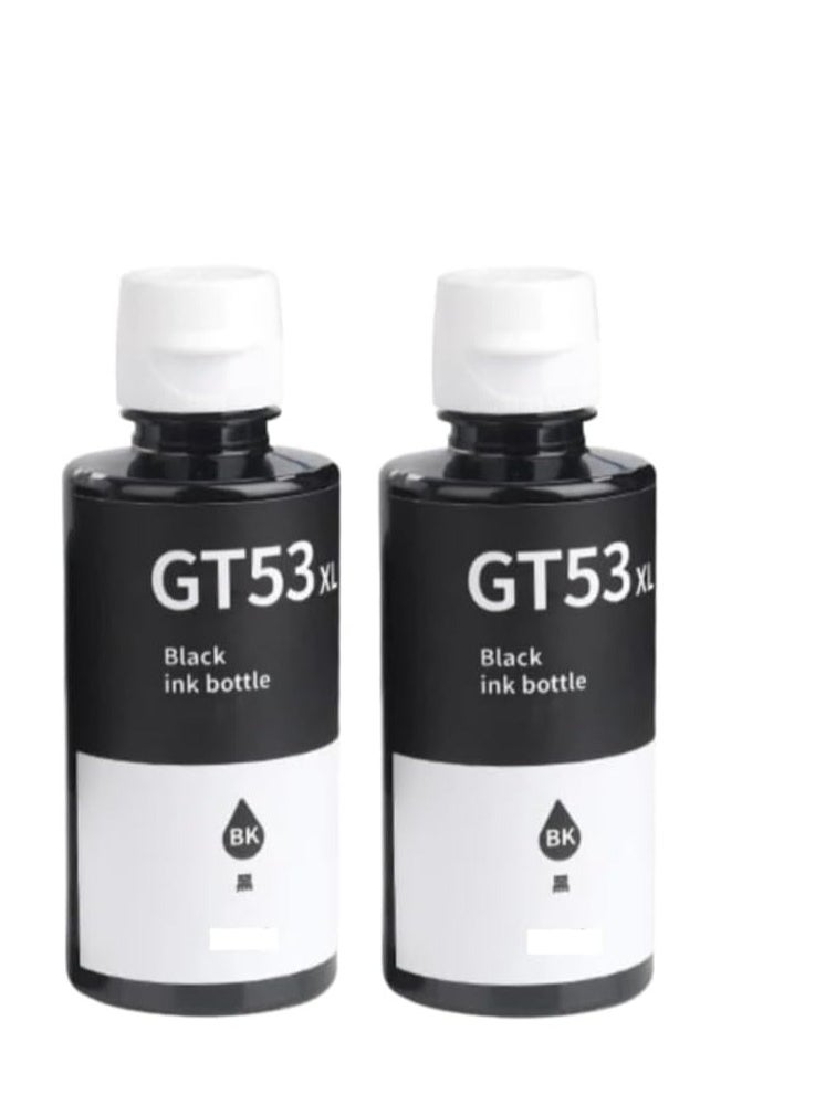Terabyte - GT52 GT53 Ink Bottle for HP Ink Tank 319 410 419 Smart Tank 500 502 508 511 514 515 518 519 530 531 532 533 538 571 615 618 655 720 750 790 DeskJet GT 5810 5820 5822 115 118 310 311 - Image 1