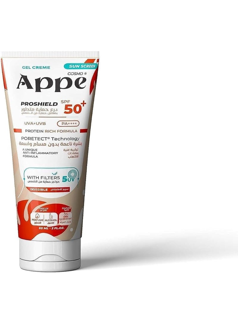 Gel Sunscreen Pro Shield spf 50+ 60ml