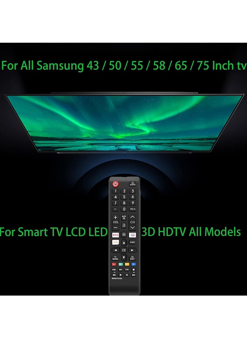 MJZ - Newest Universal Remote Control for All Samsung TV Remote Compatible All Samsung LCD LED HDTV 3D Smart TVs Models - Image 1