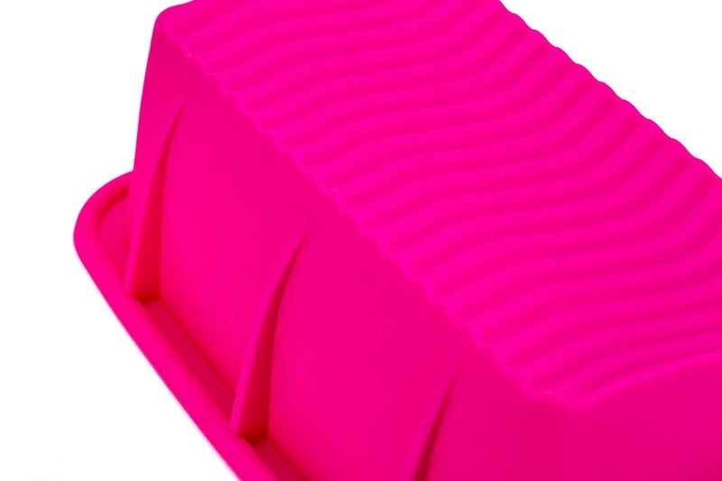 Tosnail 4 Pack Silicone Bread Loaf Pan, 8 x 4 Inches Silicone Baking Molds for Baking Banana Bread, Sandwich Bread, Small Loaf and Meatloaf - Image 4