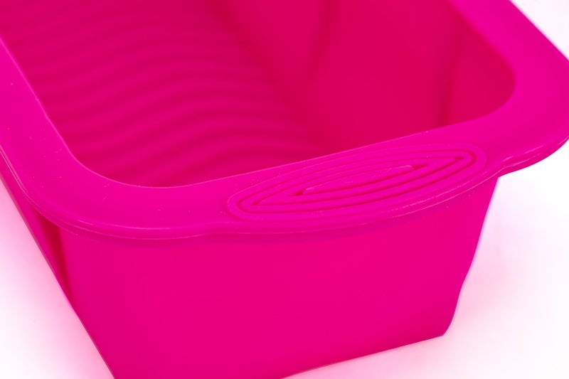 Tosnail 4 Pack Silicone Bread Loaf Pan, 8 x 4 Inches Silicone Baking Molds for Baking Banana Bread, Sandwich Bread, Small Loaf and Meatloaf - Image 3