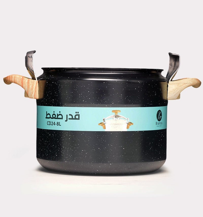 بيانكا حلة ضغط جرانيت بيانكا - 8 لتر- اندكشن - Image 3