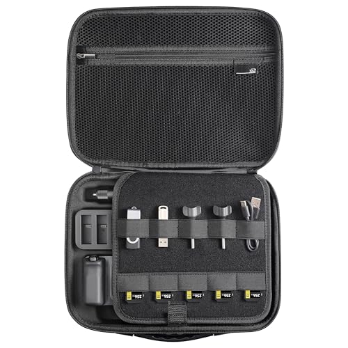STARTRC VCR Carry Case for Insta360 ACE Pro/Ace Pro 2 Xplorer Grip Pro Flash Print Bundle Accessories Hard Storage Travel Bag extension Cage for Insta 360 Mini 2-in-1 Tripod/114cm Selfie Stick - Image 3