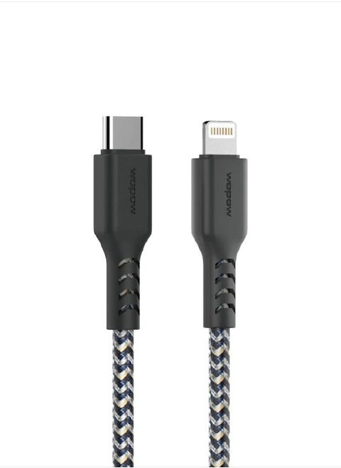 Wopow WX09 USB-C to Lightning PD Fast Charging Cable – 20W Power Delivery, 1.2M
