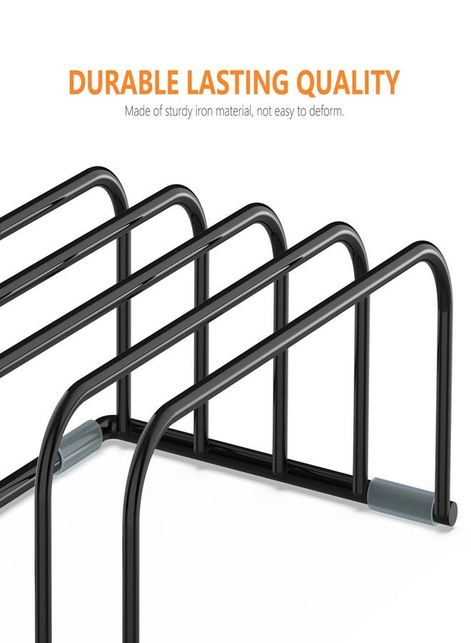 KORRTFID Cutting Board Storage Rack, Compact Cutting Board Organizer, Chopping Board Storage Stand Rack, Bakeware & Cookie Pan Sheets Organizer (2PCS 1.0 Inch) - Image 3