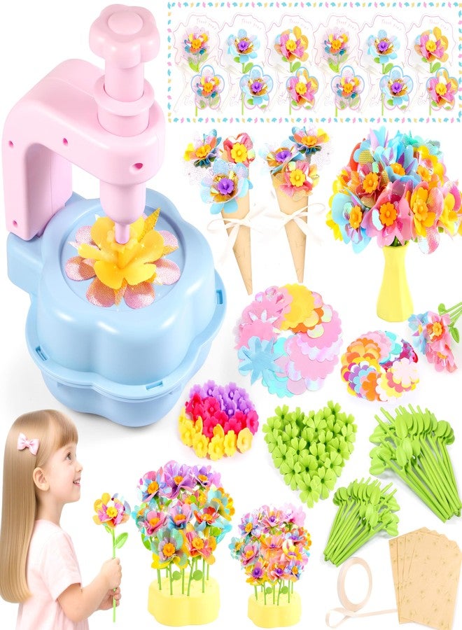 INNOCHEER Kids Crafts, Arts and Crafts for Kids 4-6, Craft Kits, Frozen Toys, Fabric Flower Bouquets Toys, 6 Year Old Girl Birthday Gift, 8 Year Old Girl Birthday Gift, Christmas Gifts Halloween Crafts - Image 1