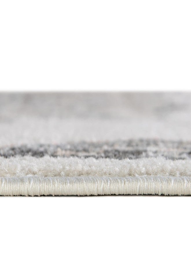 Unique Loom Parker Collection Area Rug - Kokulu (2' x 6' 1" Runner, Ivory/ Beige) - Image 5