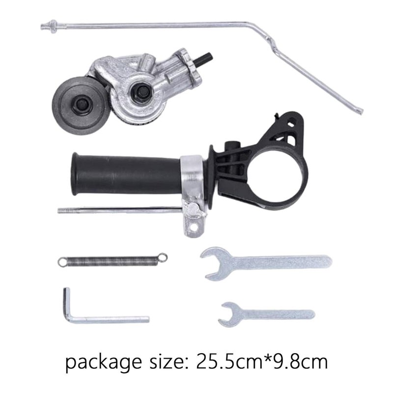 Electric Drill Plate Cutter Portable Double Headed Sheet Metal Nibbler Cutter, Easy to Use Drill Attachment Metal Cutter  - Image 4