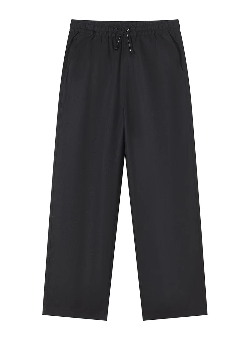 Giordano  Men Relaxed Linen Cotton Straight Khakis for Men | Best Price UAE