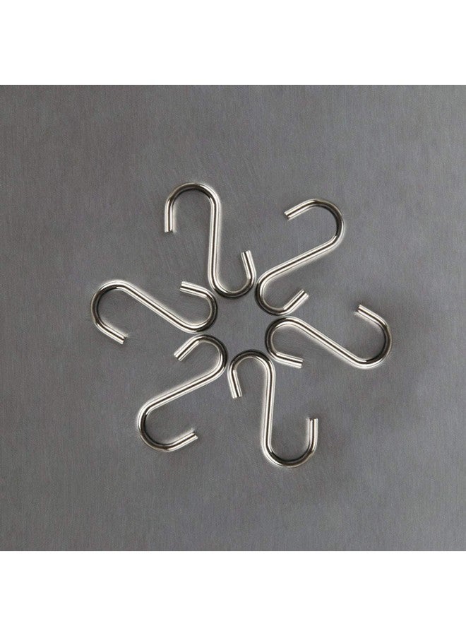 FEBSNOW 250pcs 0.55 Inch Ornament Mini S Hooks Latch Connectors Small Metal S-Shaped Wire Hook Kits for DIY Crafts with Storage Box Ornament Hangers for Halloween Christmas Tree Decoration - Image 4