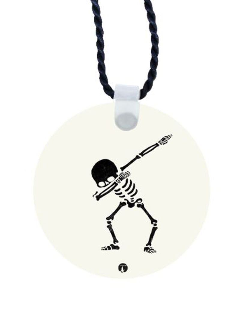 RKN Skeleton Printed Car Mirror Pendant - Image 1