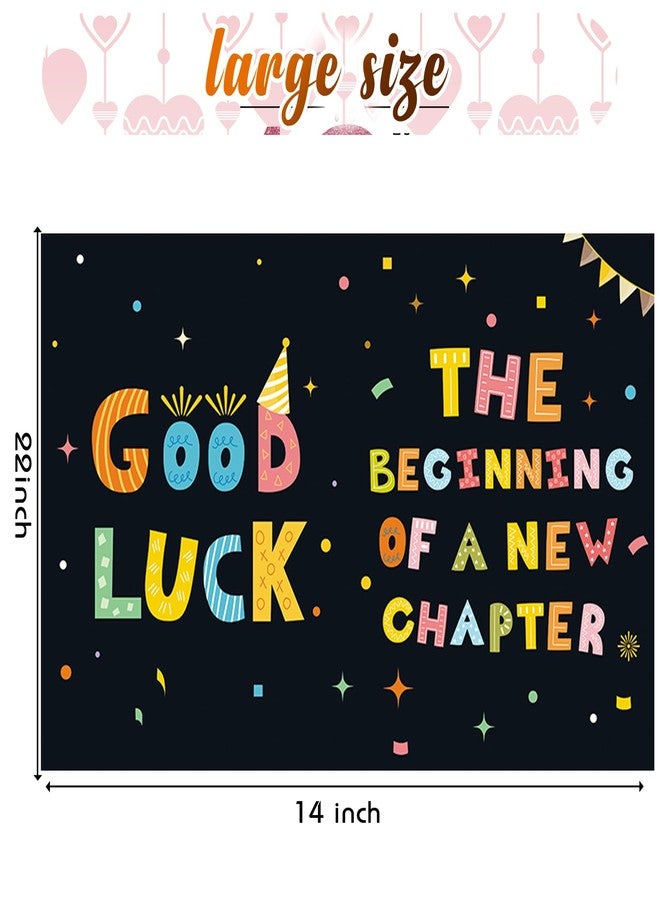 Idealmuzik Jumbo Farewell Card with Envelope, Big We Will Miss You Card, The Beginning of a New Chapter Decoration, Farewell Party Decorations, Happy Retirement Party Decorations, Going Away Party Graduation (14x22iinch) - Image 4