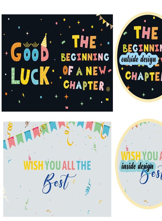 Idealmuzik Jumbo Farewell Card with Envelope, Big We Will Miss You Card, The Beginning of a New Chapter Decoration, Farewell Party Decorations, Happy Retirement Party Decorations, Going Away Party Graduation (14x22iinch) - Image 2
