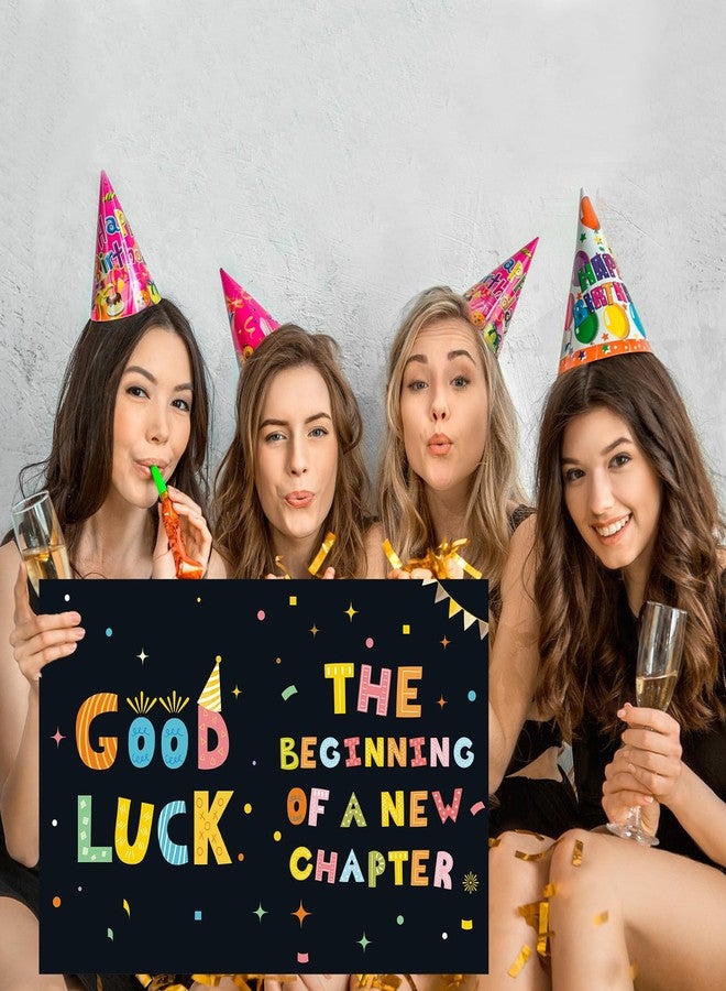 Idealmuzik Jumbo Farewell Card with Envelope, Big We Will Miss You Card, The Beginning of a New Chapter Decoration, Farewell Party Decorations, Happy Retirement Party Decorations, Going Away Party Graduation (14x22iinch) - Image 5