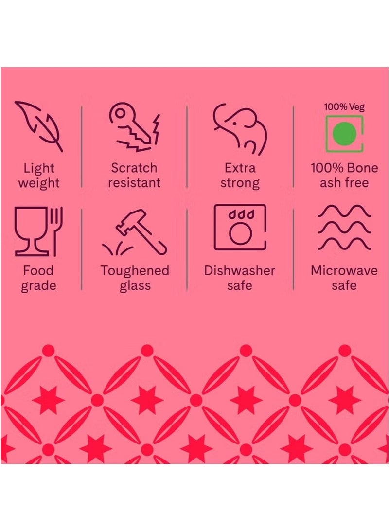 بريتيش شيف طقم عشاء أوبالوير 15 قطعة | طقم أواني طعام كلاسيكية آمنة للاستخدام في الميكروويف وغسالة الأطباق مع 4 قطع أطباق عشاء، 4 قطع أطباق جانبية، 1 قطعة أوعية تقديم، 4 قطع أوعية خضروات، 2 قطعة ملاعق | مقاوم للتقطيع والخدش، أبيض - Image 4