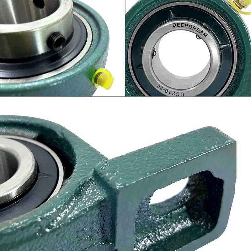 DEEPDREAM 2 Pcs UCP210-30 Pillow Block Mounted Ball Bearing with 1-7/8"(1.875inch) Self Alignment - Image 4