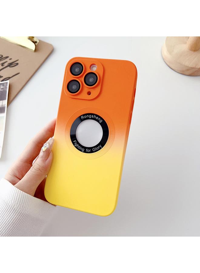 S-TOP Case For iPhone 11 Pro Two-color Gradient MagSafe TPU Phone Case - Image 1