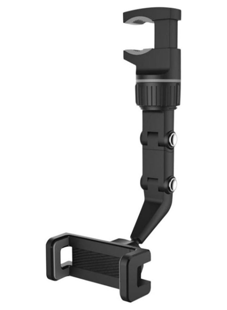 ELTRAZONE Rotating Car Rearview Mirror Mount Adjustable Bracket Phone Holder - Image 1