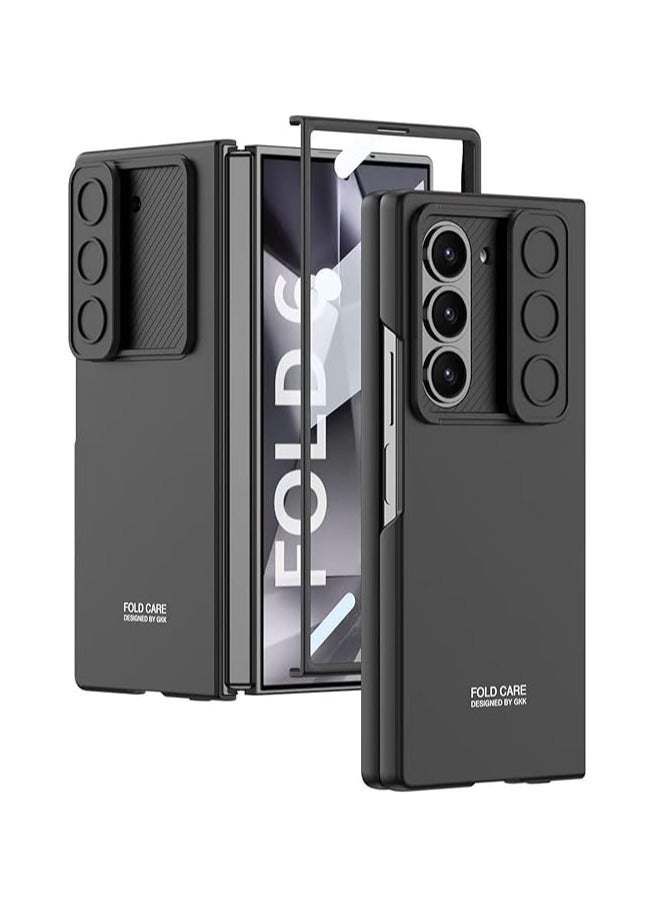 عام حافظة لجهاز Samsung Galaxy Z Fold 6، قشرة صلبة من PC + واقي شاشة، حماية شاملة، مقاومة للسقوط، حافظة هاتف لجهاز Samsung Galaxy Z Fold 6 - Image 1