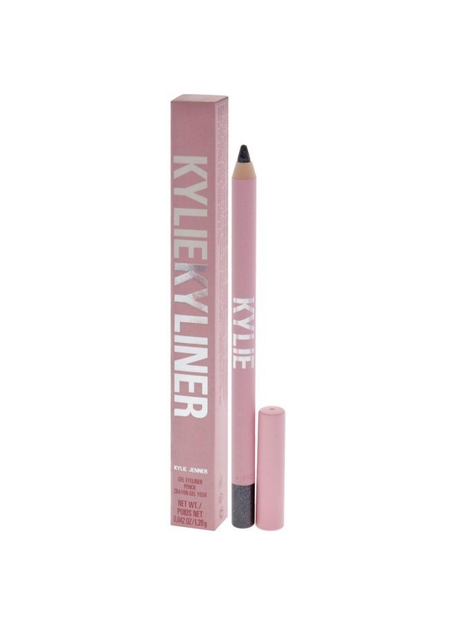 Kylie Cosmetics Kylie Cosmetics Gel Eyeliner Pencil - 013 Shimmery Grey for Women - 0.04 oz Eyeliner  - Image 4