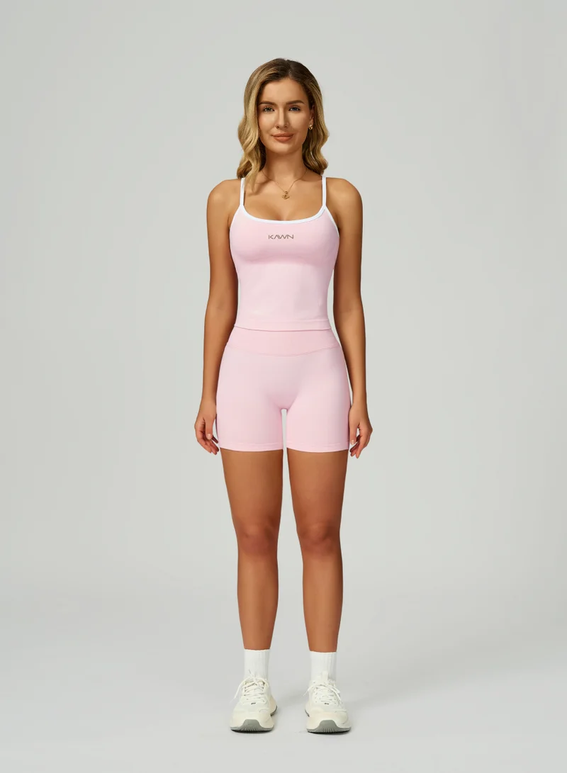 كون.يوغا بلوزة كامي نسائية بياقة مربعة