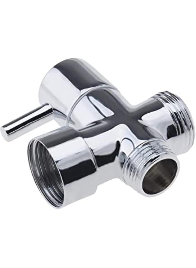 Royal Apex 2-Way Shower Arm Diverter Valve G1/2" Chrome Polished Brass Splitter Bathroom Valve Adapter For Bathroom Kitchen Mixer Etc... - Image 1