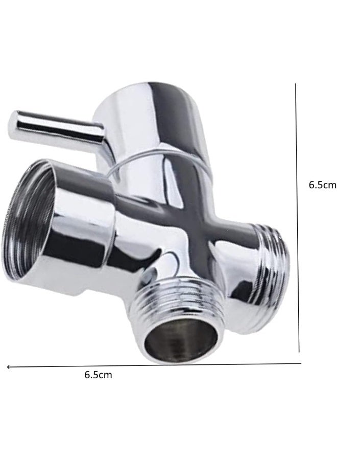 Royal Apex 2-Way Shower Arm Diverter Valve G1/2" Chrome Polished Brass Splitter Bathroom Valve Adapter For Bathroom Kitchen Mixer Etc... - Image 2