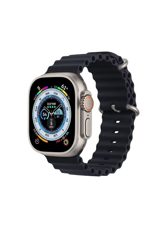 Watch 8 Z66 Ultra Smart Watch Unisex Series 49mm 2 Inch Amoled Bluetooth Calling Health Fitness And Sports Watch BlackWatch 8 Z66 Ultra Smart Watch Unisex Series 49mm 2 Inch Amoled Bluetooth Calling H - Image 1