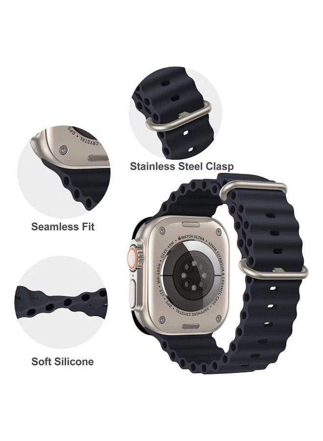 Watch 8 Z66 Ultra Smart Watch Unisex Series 49mm 2 Inch Amoled Bluetooth Calling Health Fitness And Sports Watch BlackWatch 8 Z66 Ultra Smart Watch Unisex Series 49mm 2 Inch Amoled Bluetooth Calling H - Image 3