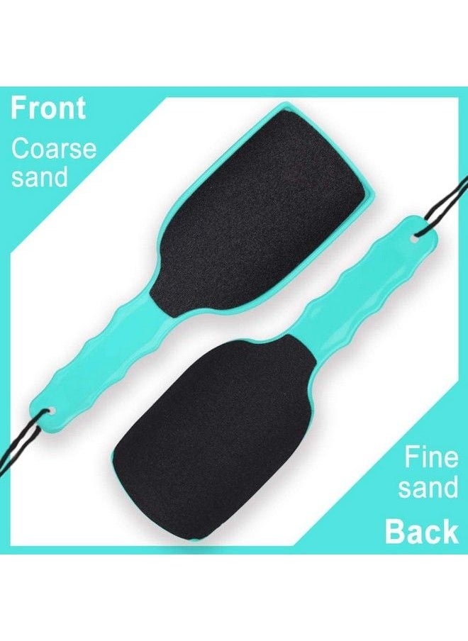VITALOGY - Callus Remover For Feet ; Foot Scrubber For Dead Skin Remover ; Curved Foot File Removes Hard Skin Leaves Feet Smooth ; Pedicure Tools Foot Scraper Rasp (Green) - Image 1
