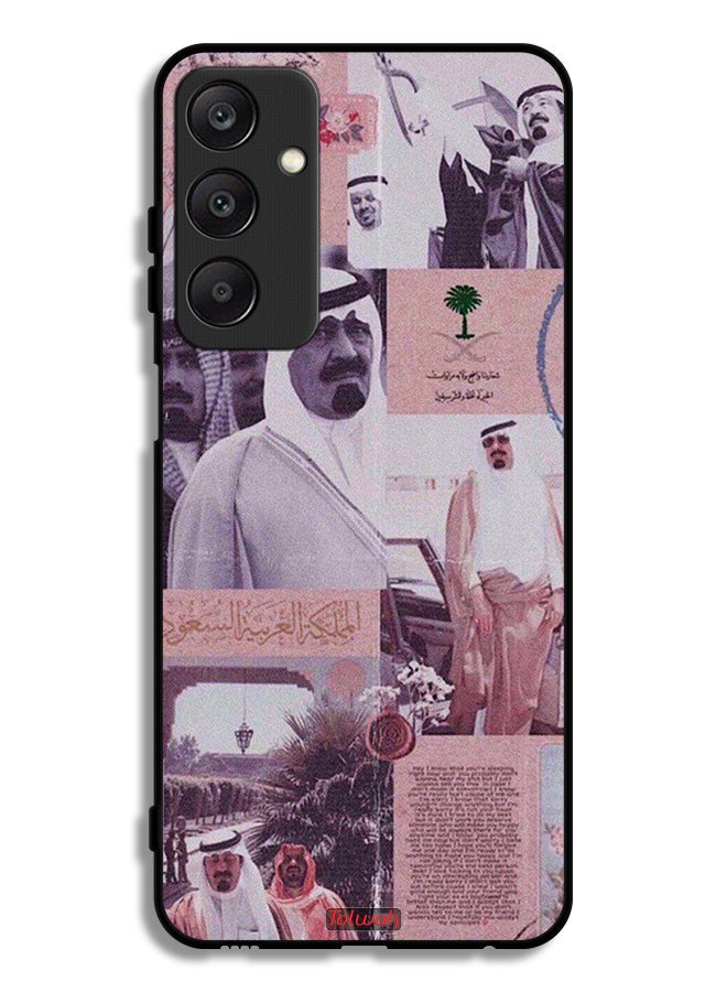 Samsung Galaxy A25 5G Protective Case Cover King Abdullah Vintage Poster