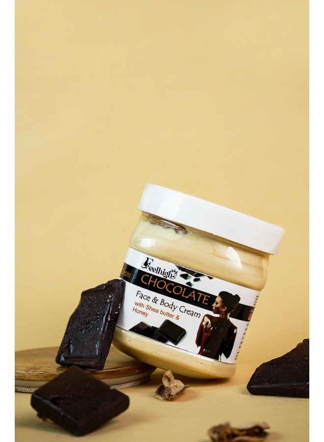 Feelhigh Face and Body Gold Scrub 500gm Skin Shiny And Cream 500gm - Skin care and Facial Products -Man woman (Gold Scrub And Chocolate Cream) - Image 5